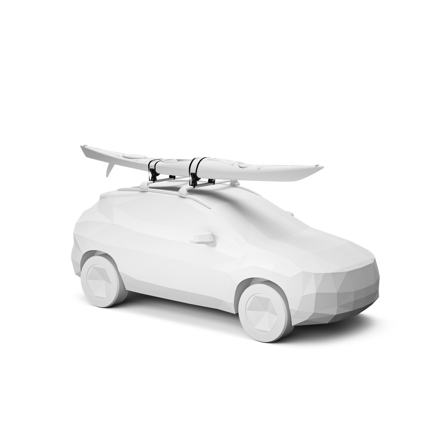 Thule DockGrip Kajakdrager Zwart