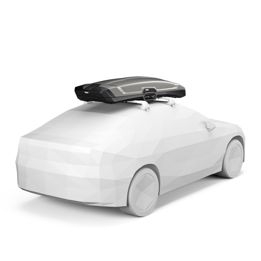 Thule Vector Alpine Dakkoffer Grijs