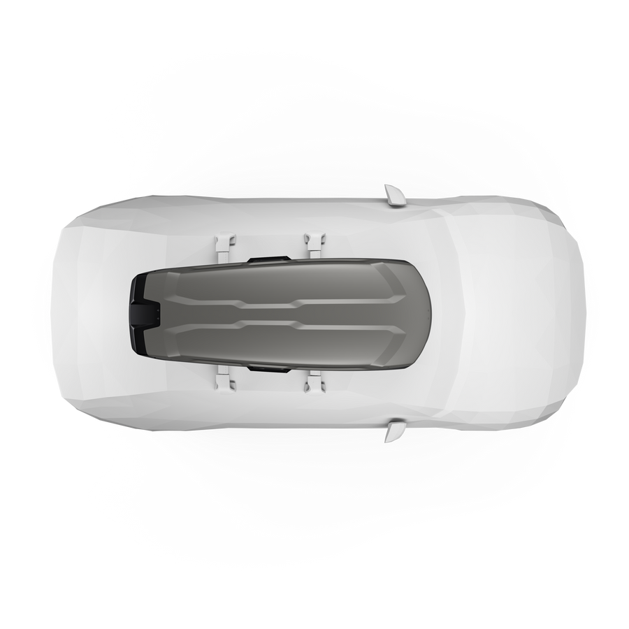 Thule Vector Alpine Dakkoffer Grijs