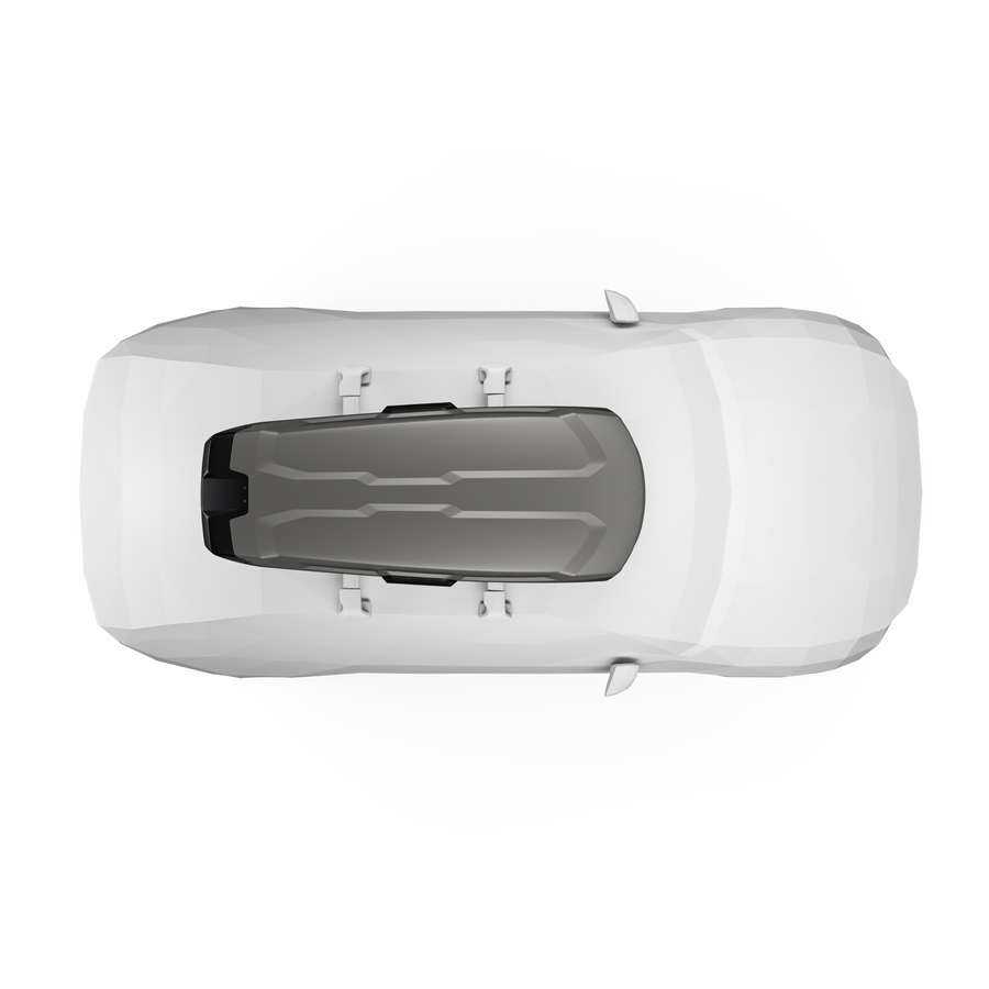 Thule Vector M Dakkoffer Grijs