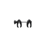 Thule Bike Holder 4 fietshouder AcuTight knop geanodiseerd grijs