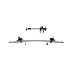 Thule Elite G2 3rd Rail Kit Verlengrailset