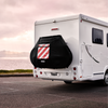 Thule Rear Warning Sign - Italiaans type Waarschuwingsbord