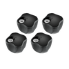Thule Knob with Lock achter gemonteerde fietsendrager knopslot 4 stuks zwart