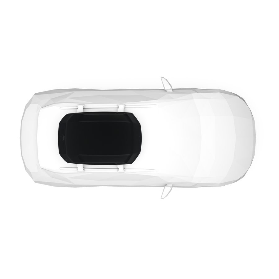 Thule Force 3 S Dakkoffer Zwart