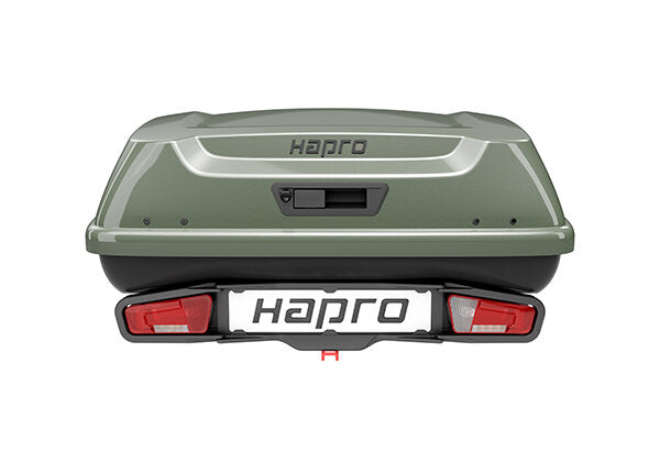 Hapro Boxer M Trekhaakkoffer Groen