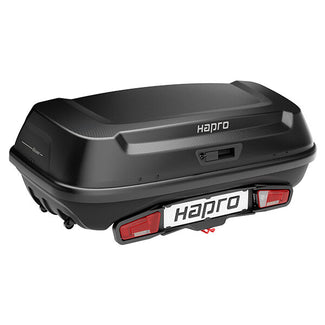 Hapro Boxer L Trekhaakkoffer met platform Zwart
