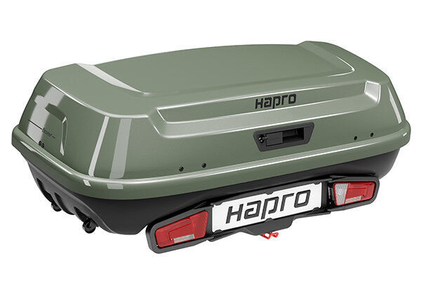Hapro Boxer L Trekhaakkoffer Groen