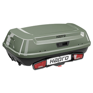 Hapro Boxer L Trekhaakkoffer met platform Groen