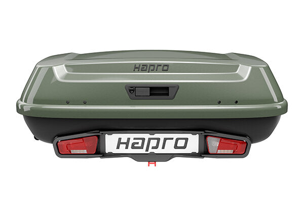 Hapro Boxer L Trekhaakkoffer Groen