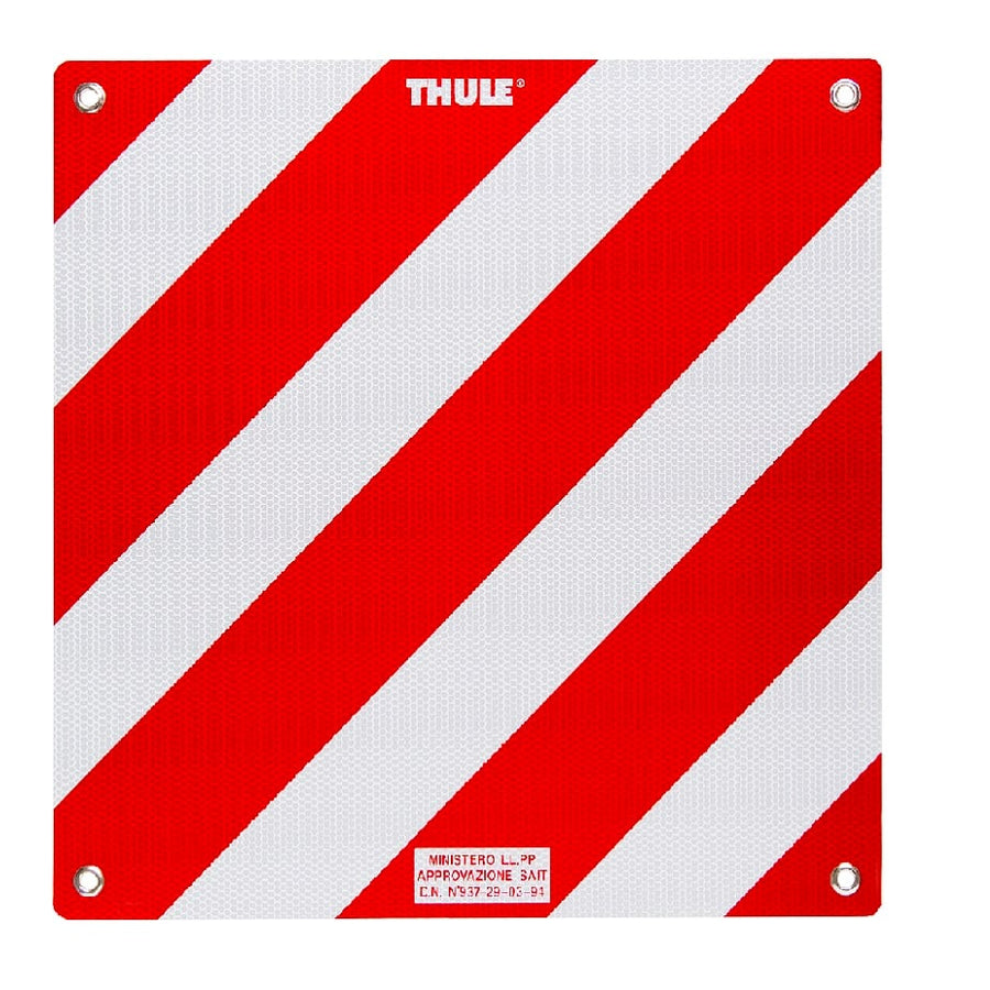 Thule Rear Warning Sign - Italiaans type Waarschuwingsbord