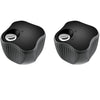Thule Lockable Knob vergrendelbare knop 2 stuks verpakking zwart