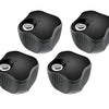 Thule Lockable Knob vergrendelbare knop 4 stuks verpakking zwart
