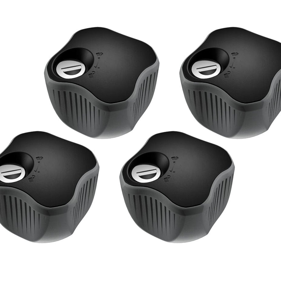 Thule Lockable Knob vergrendelbare knop 4 stuks verpakking zwart