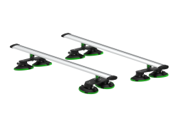 Tree Frog Pro Crossbar Rack dakdragers Zilver