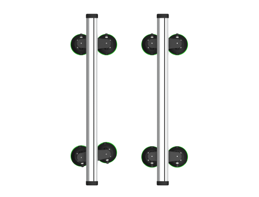Tree Frog Pro Crossbar Rack dakdragers Zilver