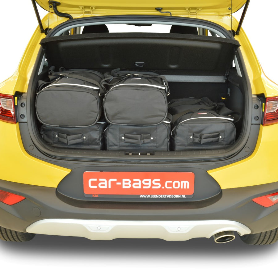 Car-Bags Kia Stonic Reistassen 2017-2026 (Verstelbare laadvloer in bovenste stand)