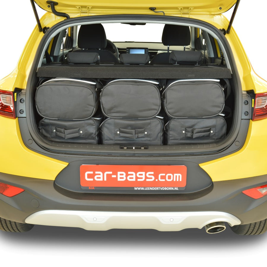 Car-Bags Kia Stonic Reistassen 2017-2026 (Verstelbare laadvloer in bovenste stand)