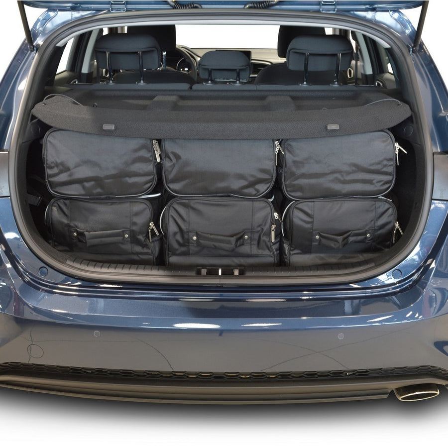 Car-Bags Kia Ceed Reistassen 2018-2026 (Verstelbare laadvloer in onderste stand)