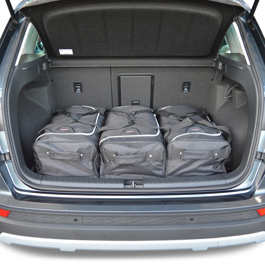 Car-Bags Seat Ateca Reistassen 2016-2026 (Diepe laadvloer: geen organiser)