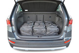Car-Bags Seat Ateca Reistassen 2016-2026 (Diepe laadvloer: geen organiser)