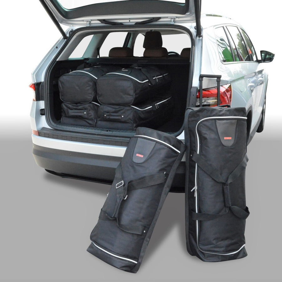 Car-Bags Skoda Kodiaq Reistassen 2017-2023 (Voor 5-zits uitvoering met reserve wiel)