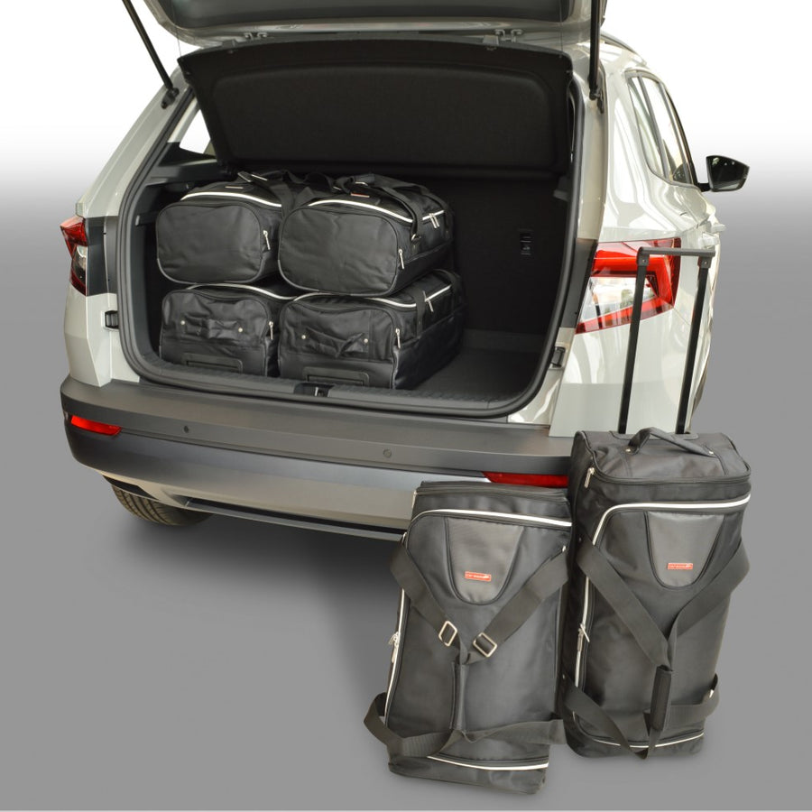 Car-Bags Skoda Karoq Reistassen 2017-2026 (Verstelbare laadvloer in bovenste stand)