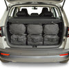 Car-Bags Skoda Karoq Reistassen 2017-2026 (Verstelbare laadvloer in bovenste stand)