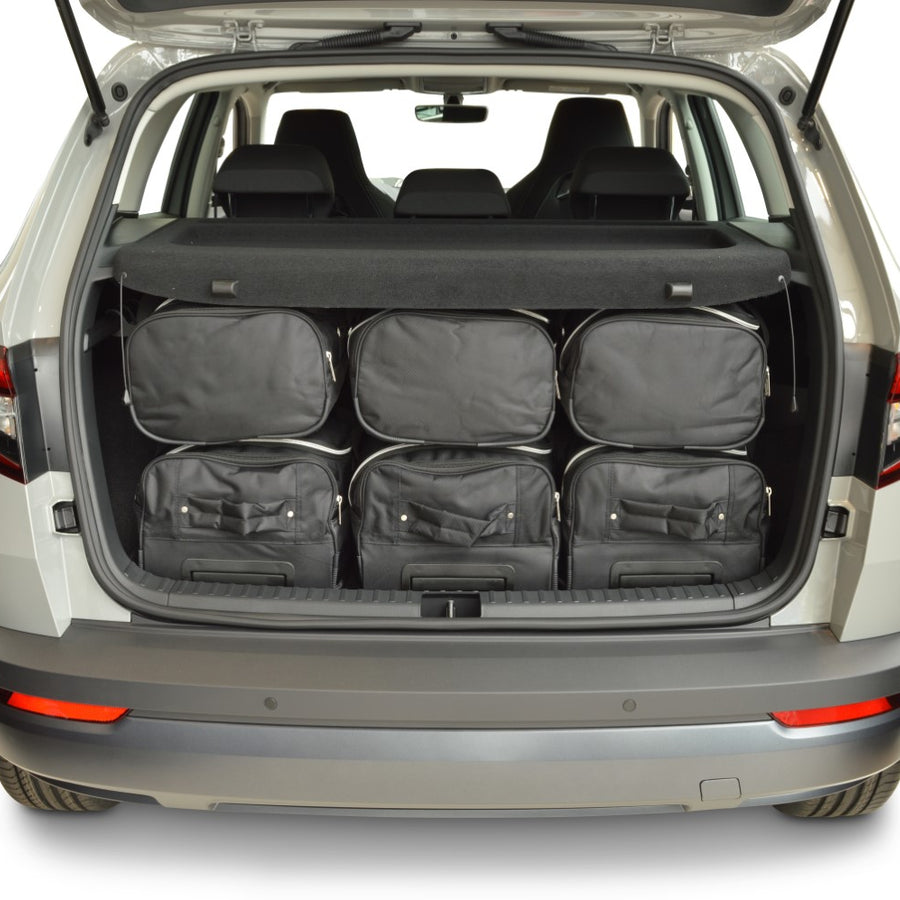 Car-Bags Skoda Karoq Reistassen 2017-2026 (Verstelbare laadvloer in bovenste stand)