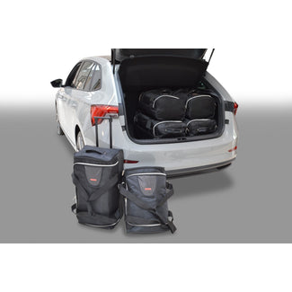 Car-Bags Skoda Scala Reistassen 2019-2026 (Verstelbare laadvloer in onderste stand)