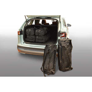 Car-Bags Skoda Enyaq iV Reistassen Pro.Line 2020-2026 (Verstelbare laadvloer in bovenste stand)