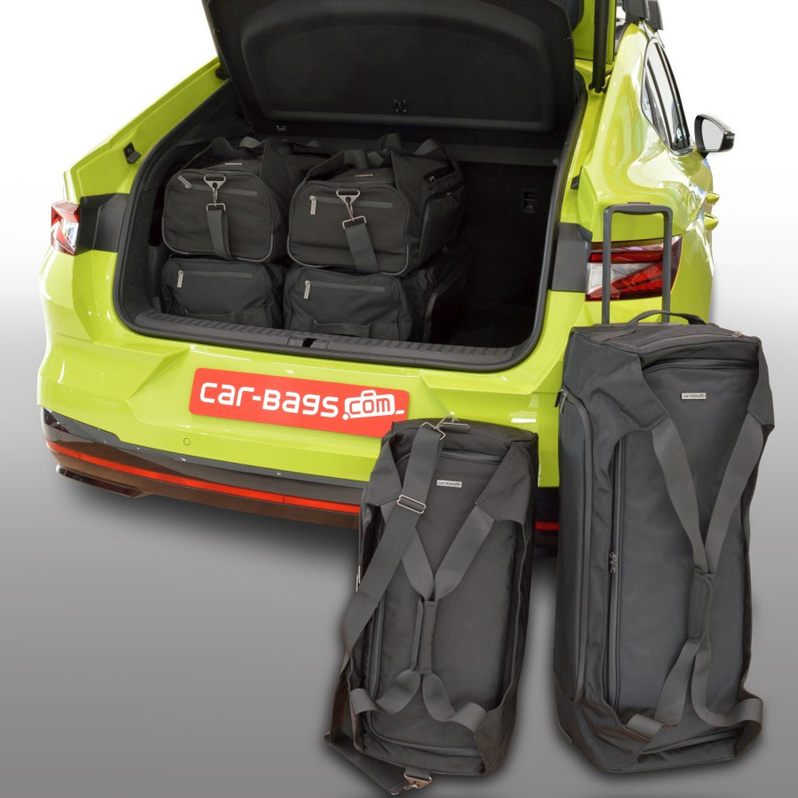 Car-Bags Skoda Enyaq Coupé iV Reistassen Pro.Line 2022-2026 (Verstelbare laadvloer in onderste stand)