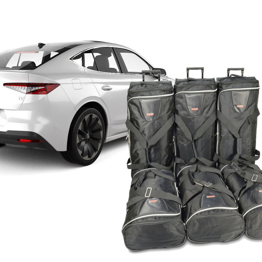 Car-Bags Skoda Enyaq Coupé iV Reistassen 2022-2026 (Verstelbare laadvloer in bovenste stand)