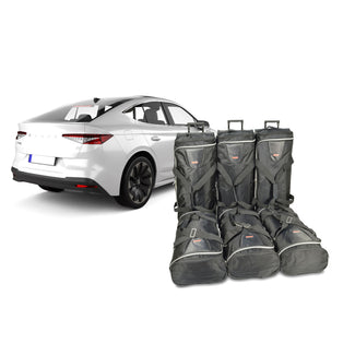 Car-Bags Skoda Enyaq Coupé iV Reistassen 2022-2026 (Verstelbare laadvloer in bovenste stand)