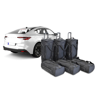 Car-Bags Skoda Enyaq Coupé iV Reistassen Pro.Line 2022-2026 (Verstelbare laadvloer in bovenste stand)