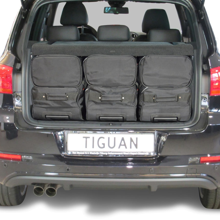 Car-Bags Volkswagen Tiguan Reistassen 2007-2015 (Verstelbare laadvloer in bovenste stand)