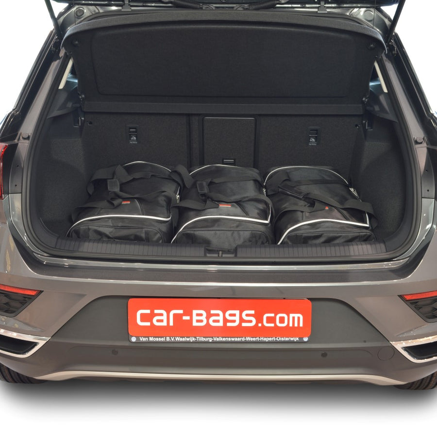 Car-Bags Volkswagen T-Roc I Reistassen 2017-2025 (Verstelbare laadvloer in onderste stand)