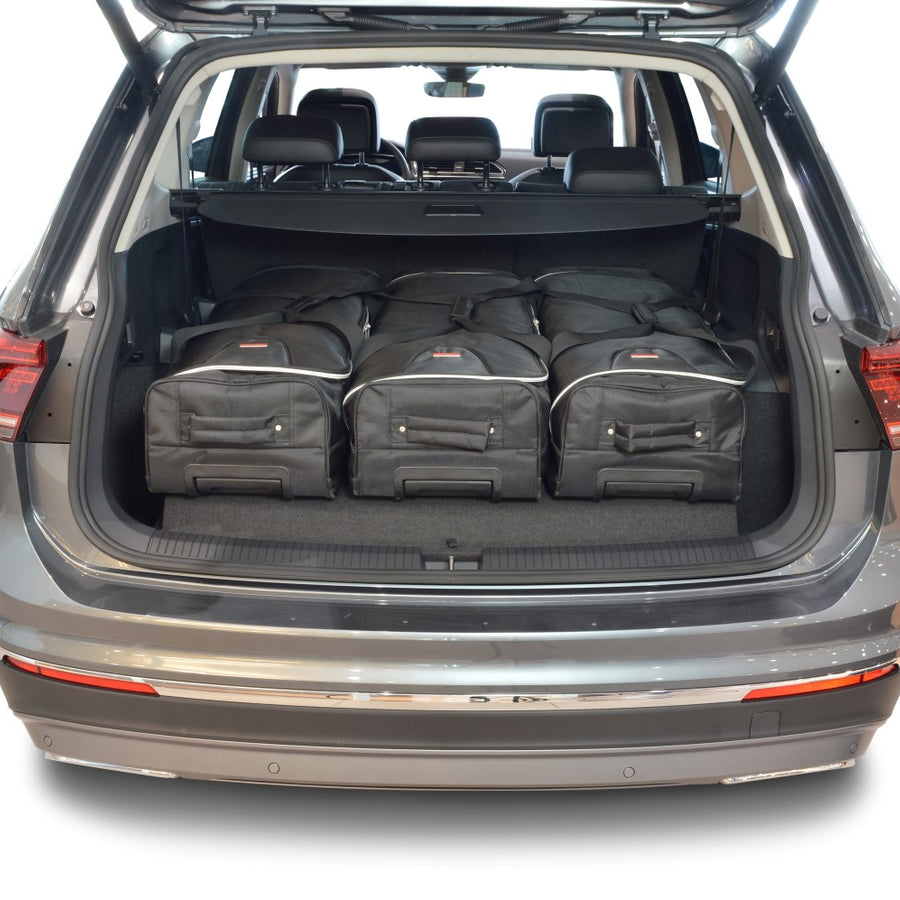 Car-Bags Volkswagen Tiguan II Allspace Reistassen 2015-2024 (7-zits met 3e zitrij neergeklapt)