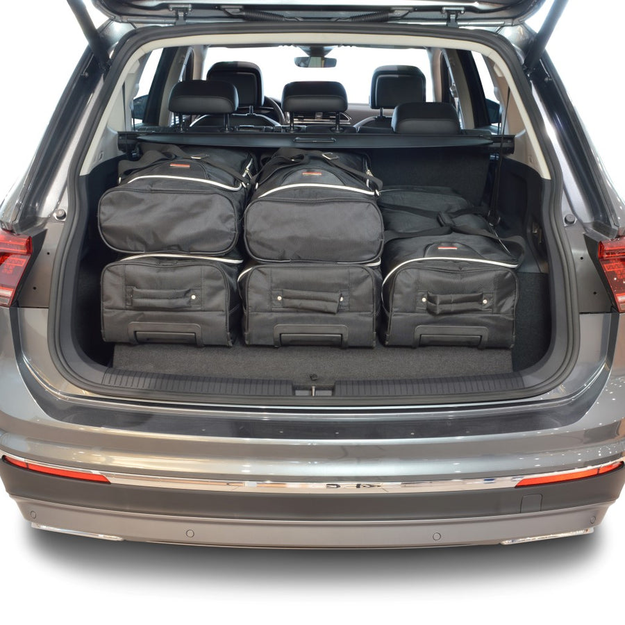Car-Bags Volkswagen Tiguan II Allspace Reistassen 2015-2024 (7-zits met 3e zitrij neergeklapt)
