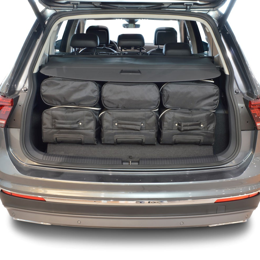 Car-Bags Volkswagen Tiguan II Allspace Reistassen 2015-2024 (7-zits met 3e zitrij neergeklapt)