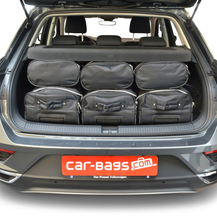 Car-Bags Volkswagen T-Roc I Reistassen 2017-2025 (Verstelbare laadvloer in bovenste stand)