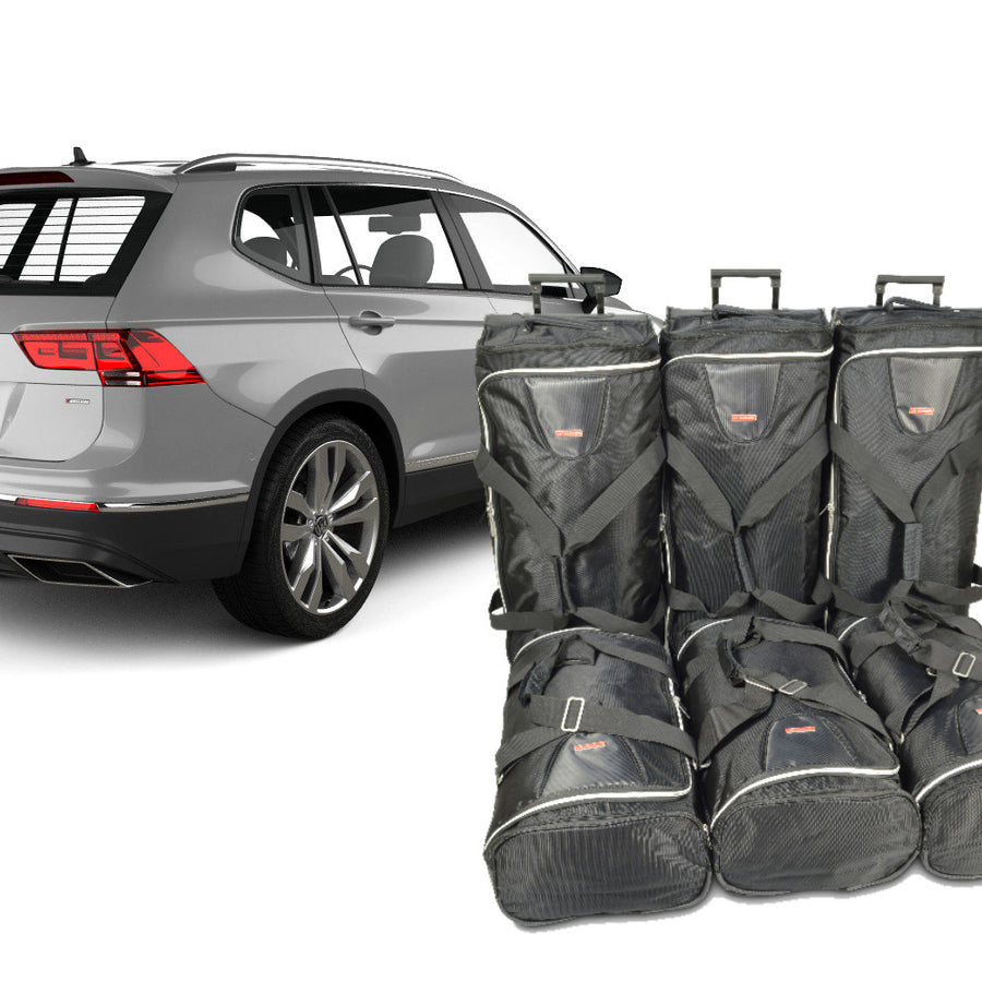Car-Bags Volkswagen Tiguan II Allspace Reistassen 2015-2024 (5-zits. Laadvloer in onderste stand)