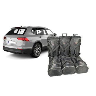 Car-Bags Volkswagen Tiguan II Allspace Reistassen 2015-2024 (5-zits. Laadvloer in onderste stand)